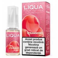 Lichid Liqua Strawberry 10 ml cu nicotină 