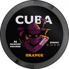 Pouch cu nicotină Cuba Ninja - Orange 38.4mg/g (20mg/pouch)