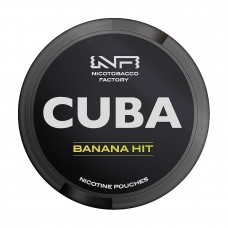 Pouch cu nicotină Cuba - Banana Hit 30mg/g (20mg/pouch)