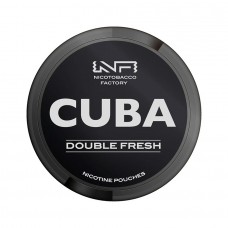 Pouch cu nicotină Cuba - Double Fresh 30mg/g (20mg/pouch)