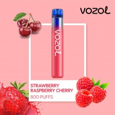 Kit Vozol Neon 800 - Strawberry Raspberry Cherry