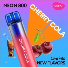 Kit Vozol Neon 800 - Cherry Cola