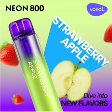 Kit Vozol Neon 800 - Strawberry Apple