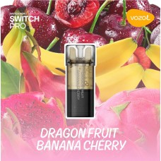 Cartuș Vozol Switch Pro - Dragon Fruit Banana Cherry