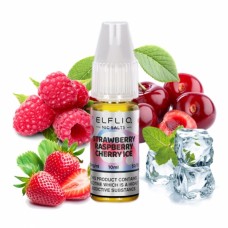 Lichid ELFLIQ Salt 10ml - Strawberry Raspberry Cherry Ice